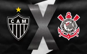 Confronto entre Atlético-MG x Corinthians pelo campeonato Brasileiro