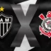 Atlético-MG x Corinthians em confronto pelo campeonato Brasileiro