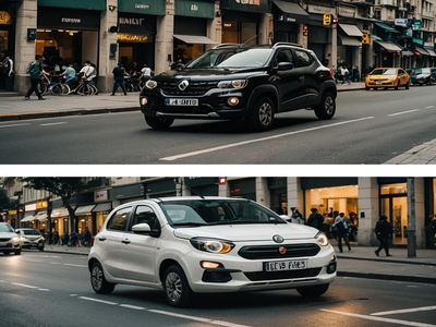 Renault Kwid vs Fiat Mobi