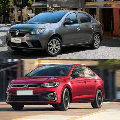 Renault Logan 2024 vs Volkswagen Voyage 2024