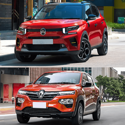 Renault Kwid 2024 vs Citroën C3 2024