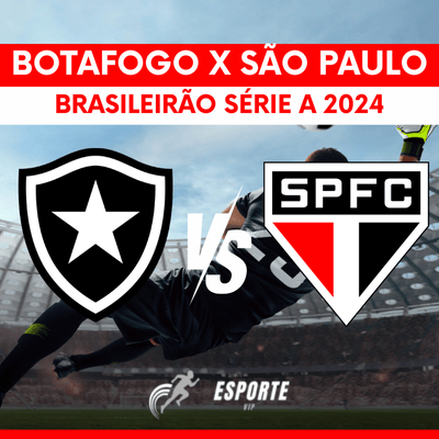 Botafogo x São Paulo ao vivo