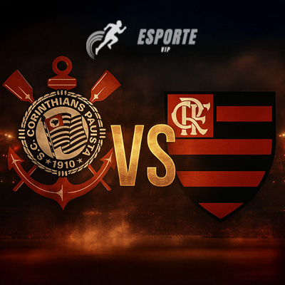Descubra quem leva a melhor em jogos decisivos, Corinthians x Flamengo.
