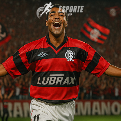 Relembre como foi a passagem de Romário no Flamengo.