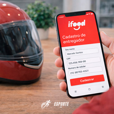 Cadastro iFood motoboy