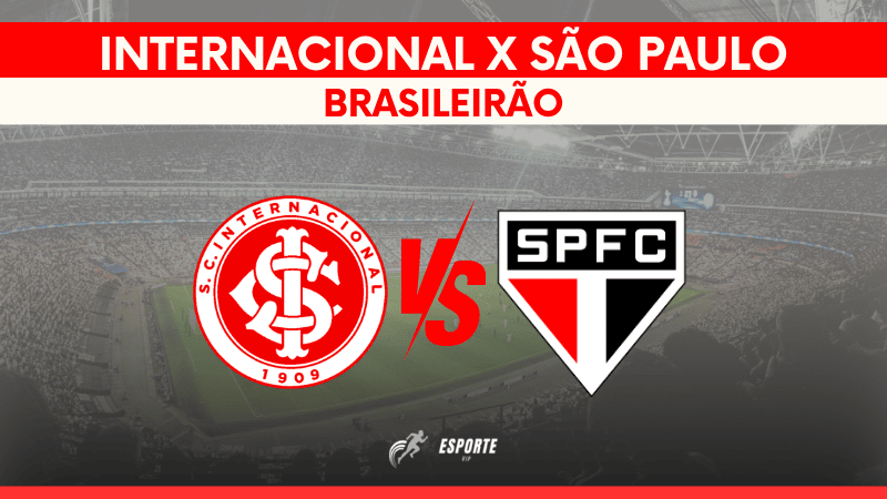 Internacional x São Paulo pelo Brasileirão 2026 análise pré-jogo completa com possíveis escalações, momento e bastidores