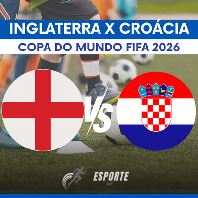 Leia todos os detalhes sobre entre Inglaterra x Croácia.