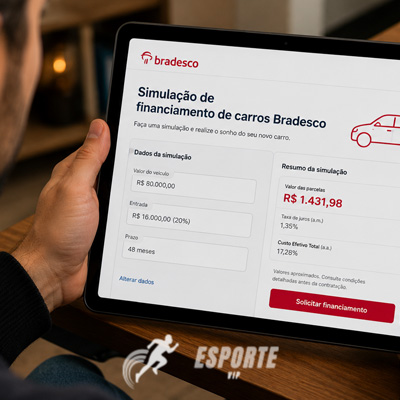 Faça agora sua simulação de financiamento de carros Bradesco! simulação de financiamento de carros Bradesco
